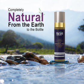 Vital Earth Minerals label close-up showing fulvic mineral purity and clear ingredient transparency