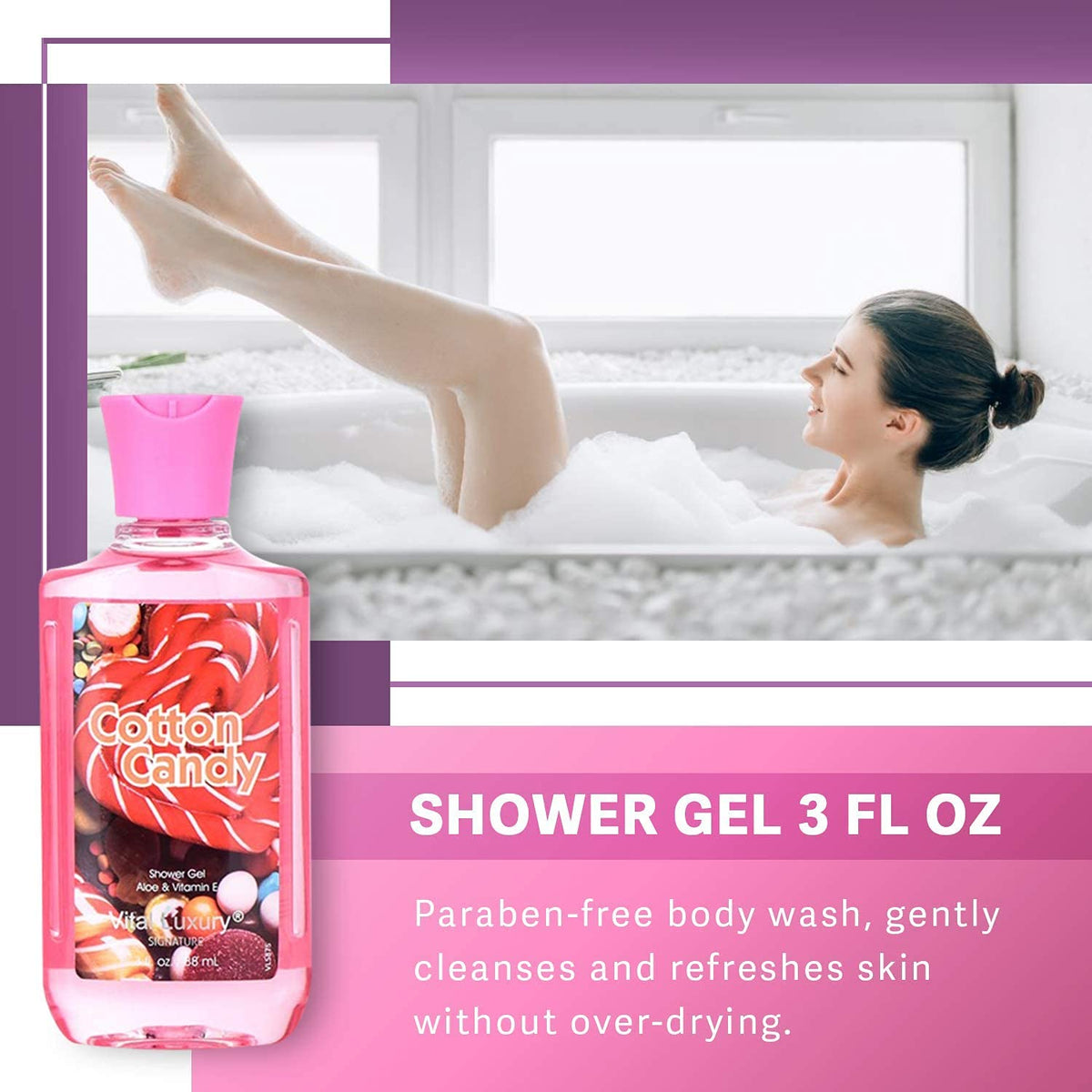 Vital Luxury fragrance mist spraying to show fine pump coverage