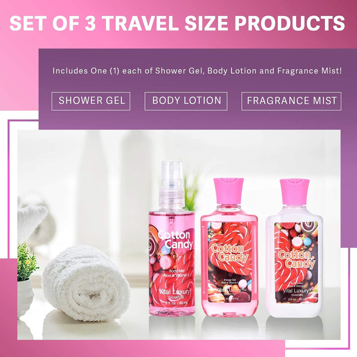Vital Luxury shower gel foaming on hand demonstrating gentle cleansing