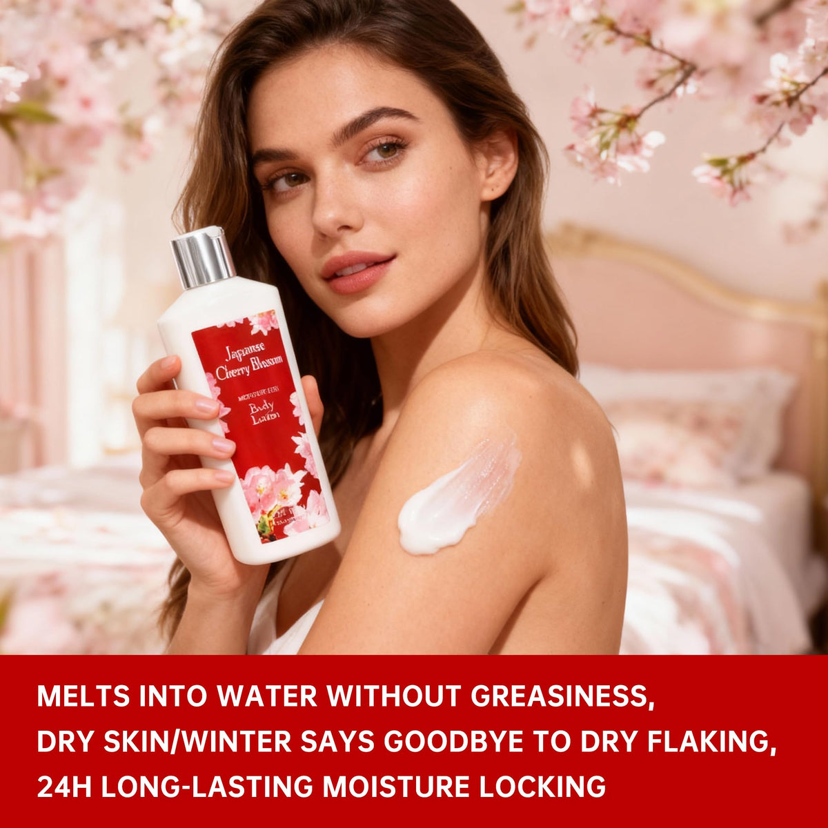 Vital Luxury mist being sprayed on skin for instant fragrance refresh and light hydration