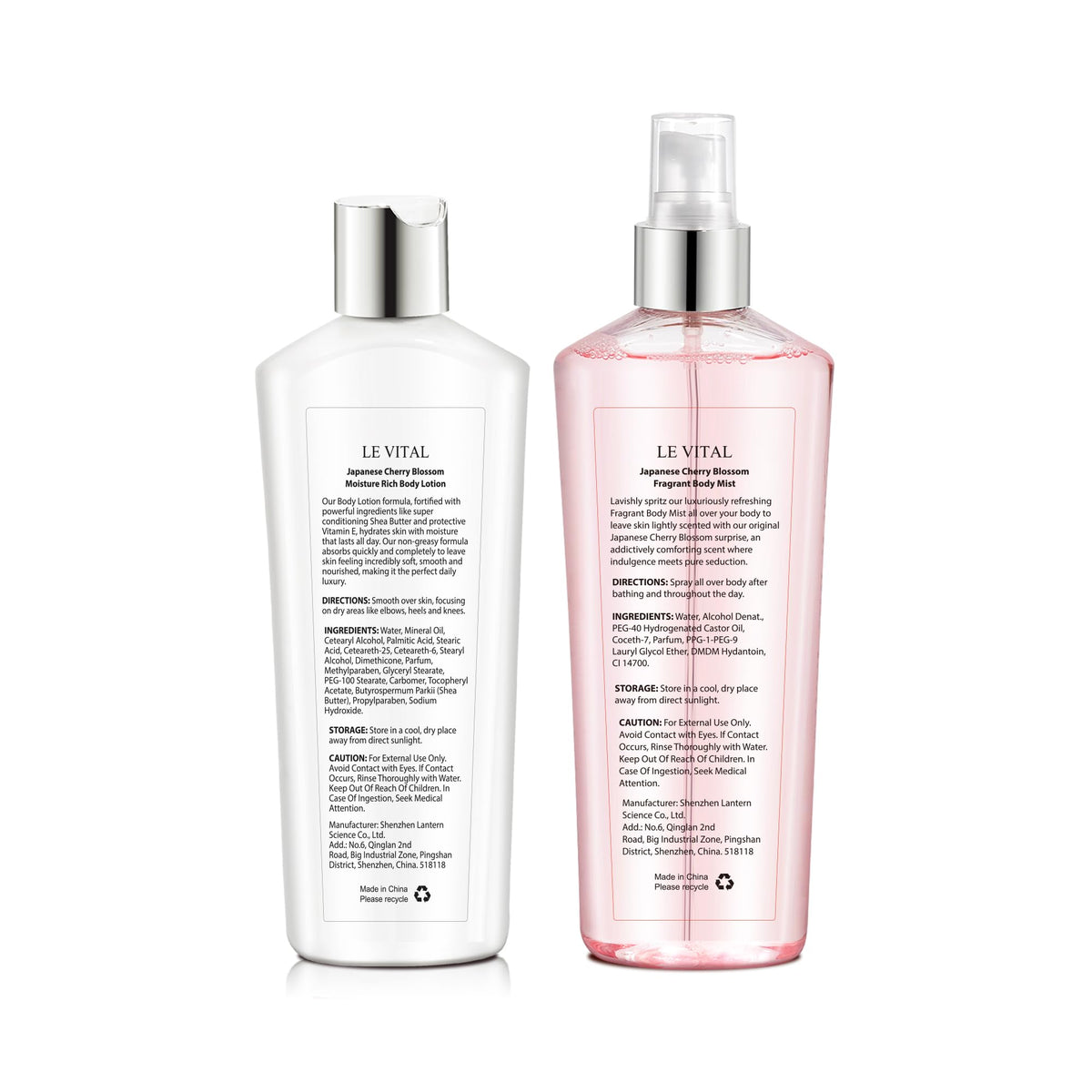 Vital Luxury body mist spray bottle close-up highlighting fine mist and fresh scent