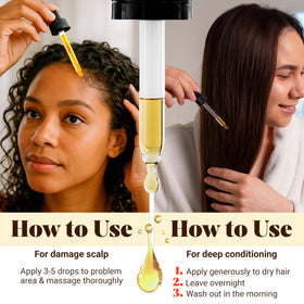 Vital Strands 60ml bottle next to ruler for size and travel-friendly benefit