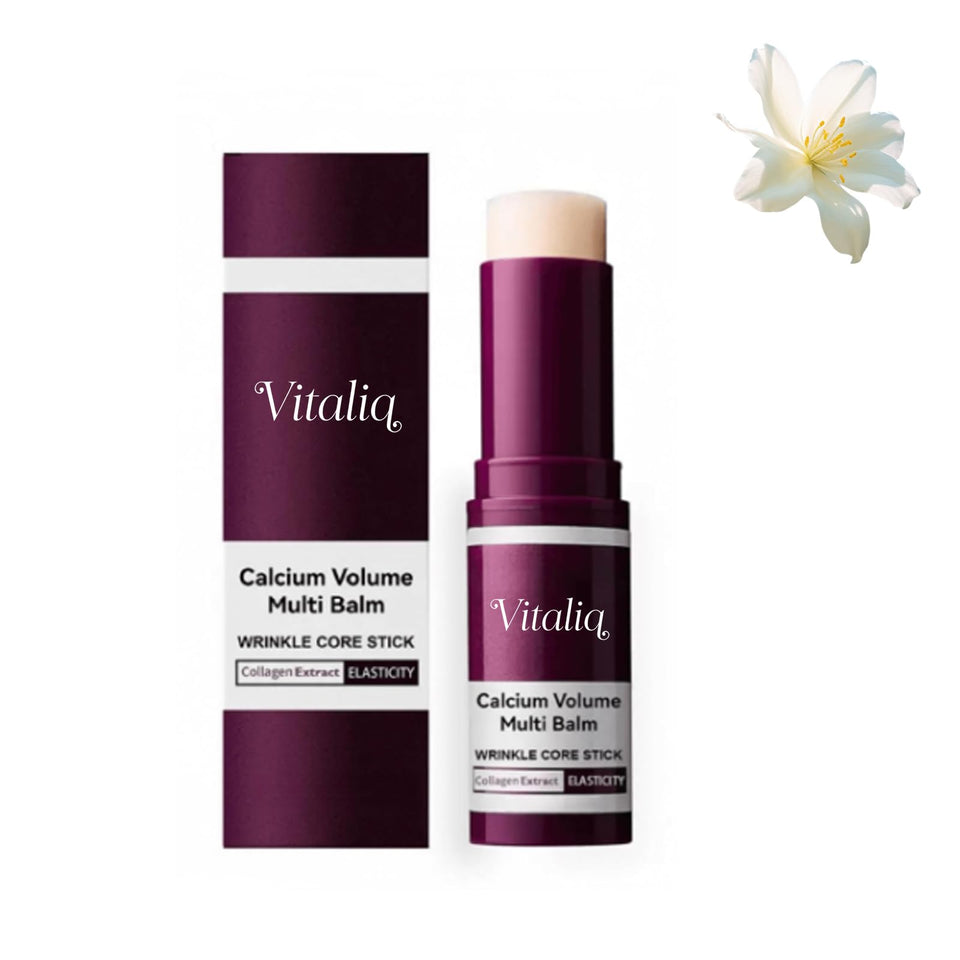 Vitaliq balm front tube showing compact design and easy use