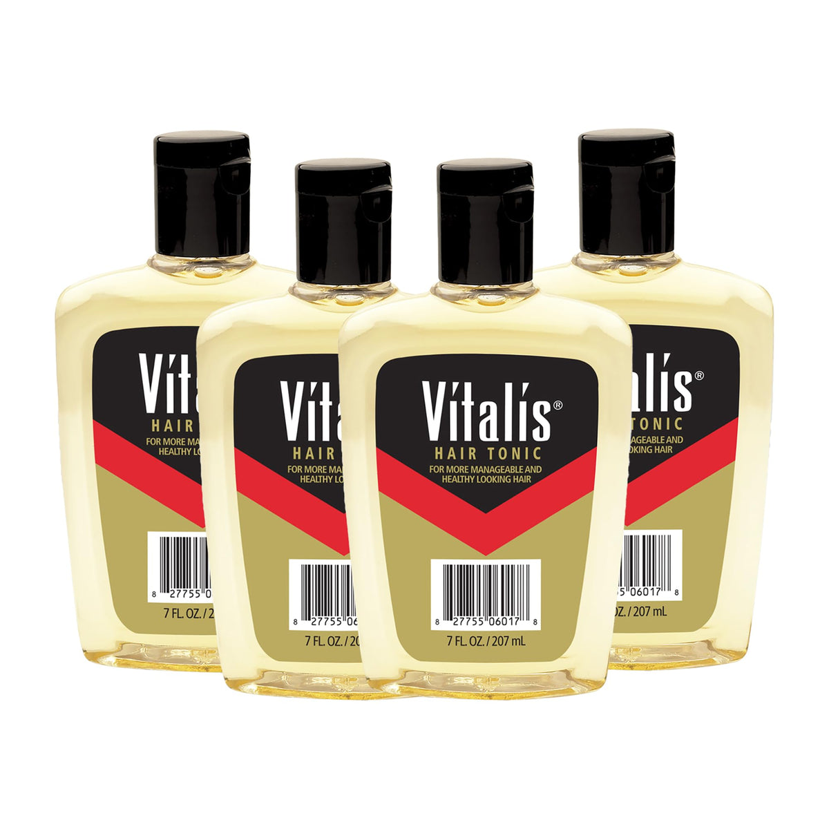 vitalis front packaging showing bottle and clean design benefit: quick identification