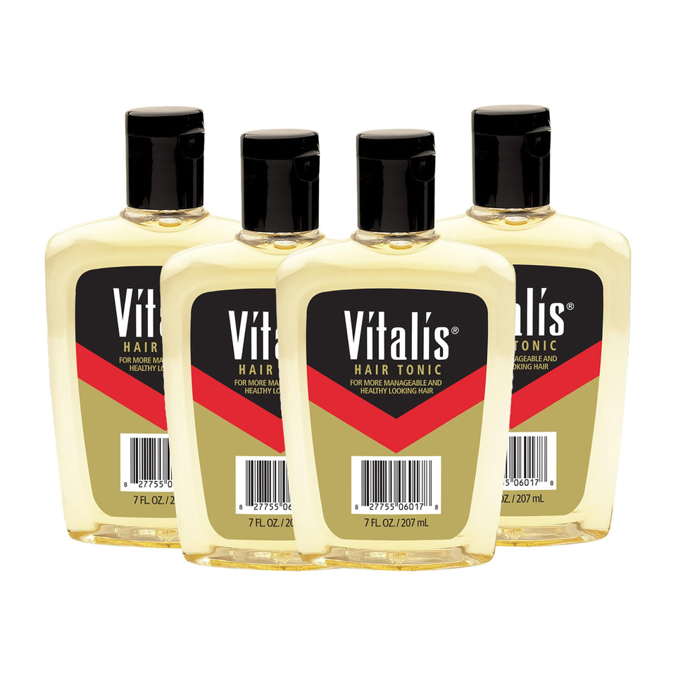 vitalis front packaging showing bottle and clean design benefit: quick identification
