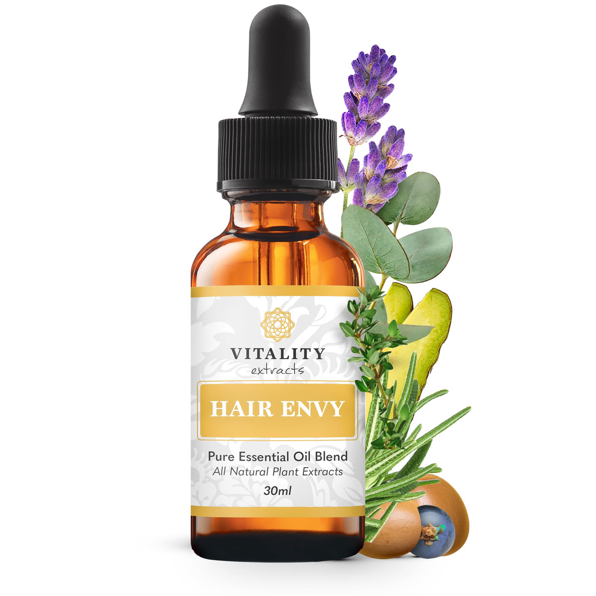 vitality bottle front view showing clean label and natural benefit