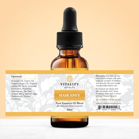 vitality lifestyle shot on bathroom shelf indicating daily routine benefit