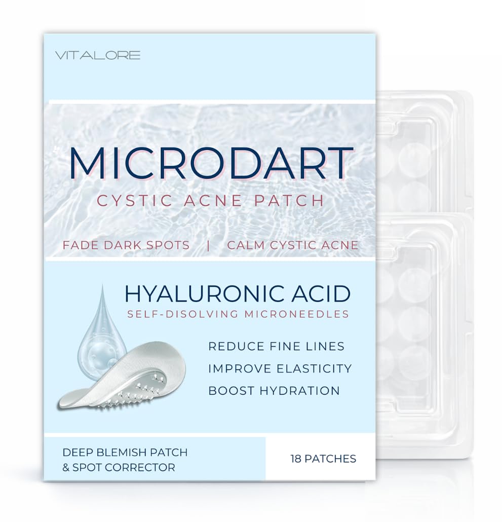 Vitalore front packaging showing product name and 18ct benefit