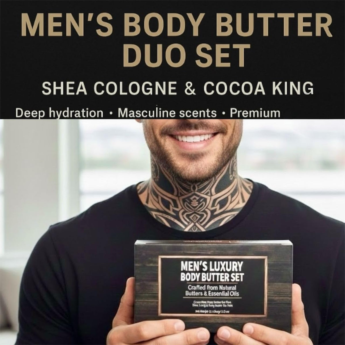 VITALSKINOIL cocoa king jar open showing rich butter texture and warm scent