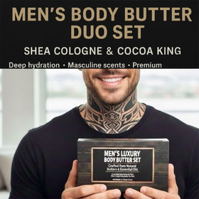 VITALSKINOIL cocoa king jar open showing rich butter texture and warm scent