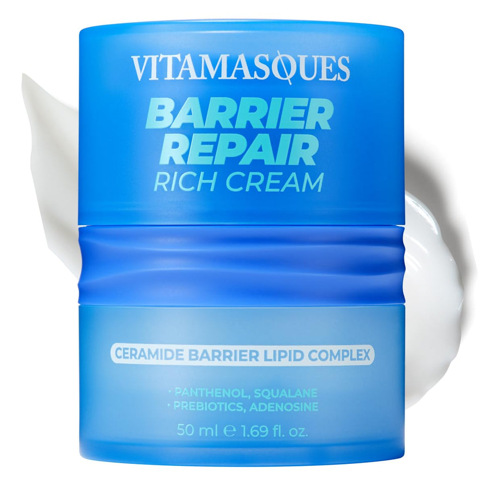 Vitamasques front jar showing packaging and benefit of visible hydration