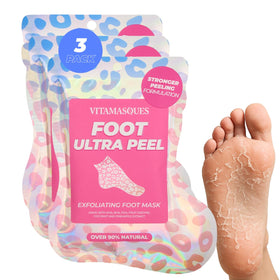 Vitamasques front packaging showing three pairs for convenient peeling and savings