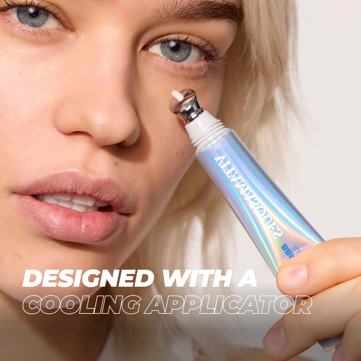 Vitamasques on vanity in natural light suggesting effortless morning skincare routine
