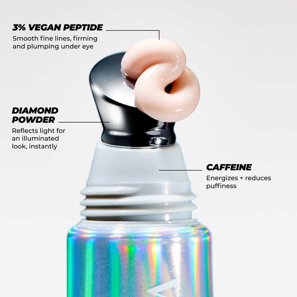 Vitamasques gel-cream texture swipe hydrating finish for smooth under eyes