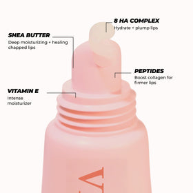 Vitamasques tube cap detail displaying hygienic twist applicator benefit