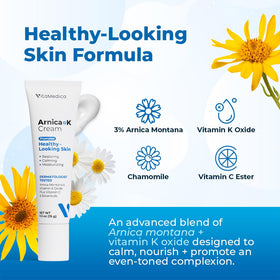 VitaMedica being applied under-eye to show targeted skincare and discreet coverage