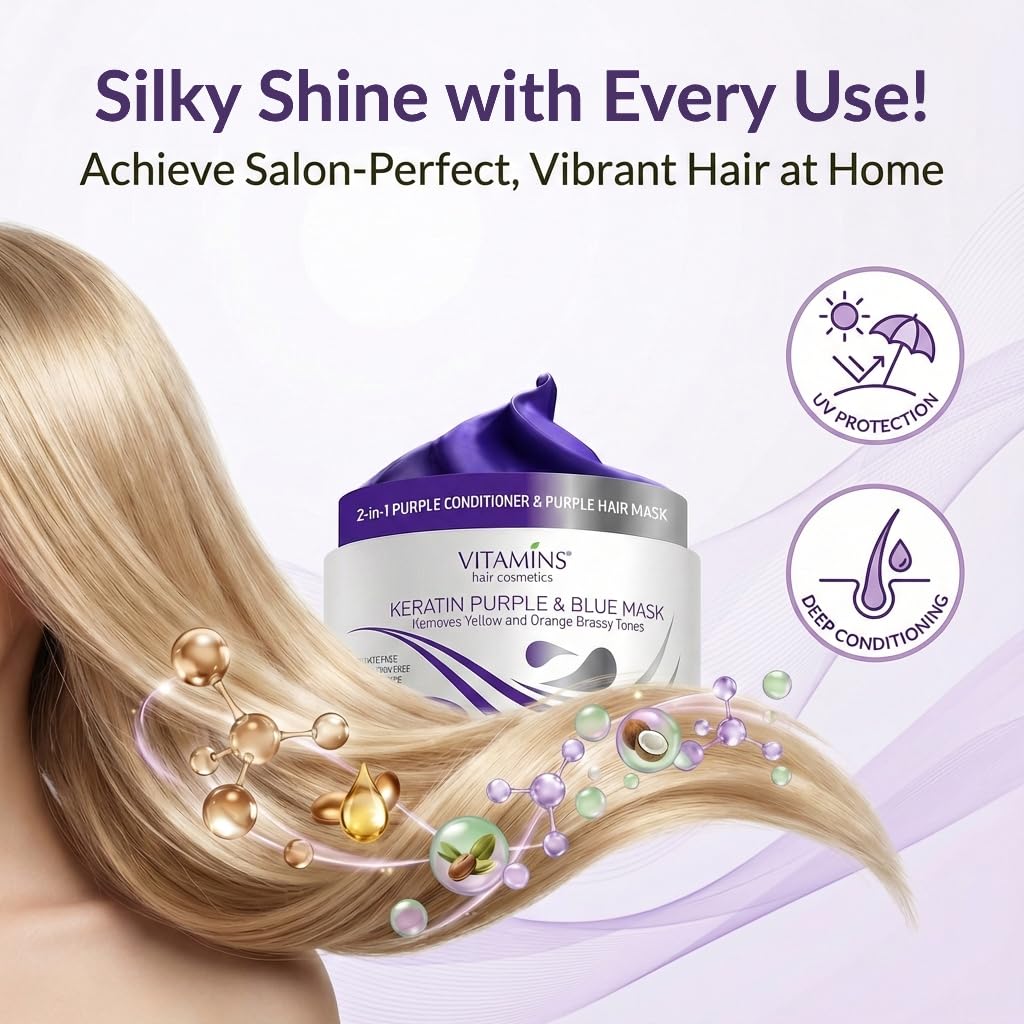 VITAMINS mask applied on hand demonstrating consistency and easy spreadability