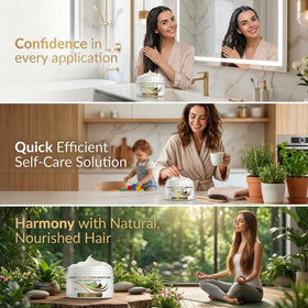 VITAMINS close-up label listing keratin, biotin and collagen for strengthening