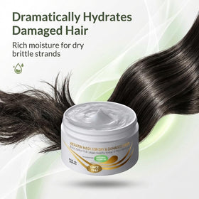 VITAMINS open mask close-up texture highlighting rich creaminess