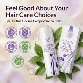 VITAMINS lather on blonde hair smoothing and clarifying strands