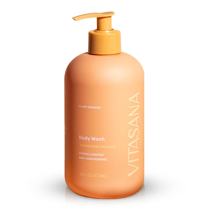 Vitasana front packaging showing mandarin orange scent and benefits