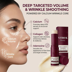 Vitro K texture close-up displaying silky balm for smooth application