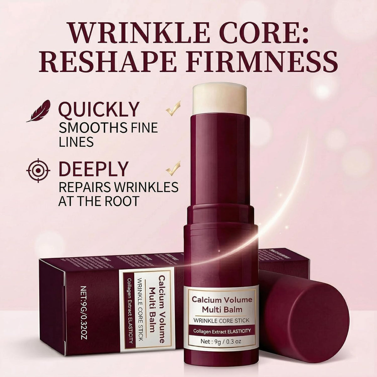 Vitro K balm applied to lips and neck for targeted hydration benefit