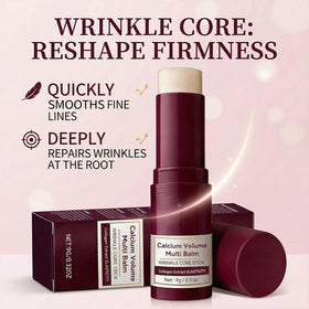 Vitro K balm applied to lips and neck for targeted hydration benefit