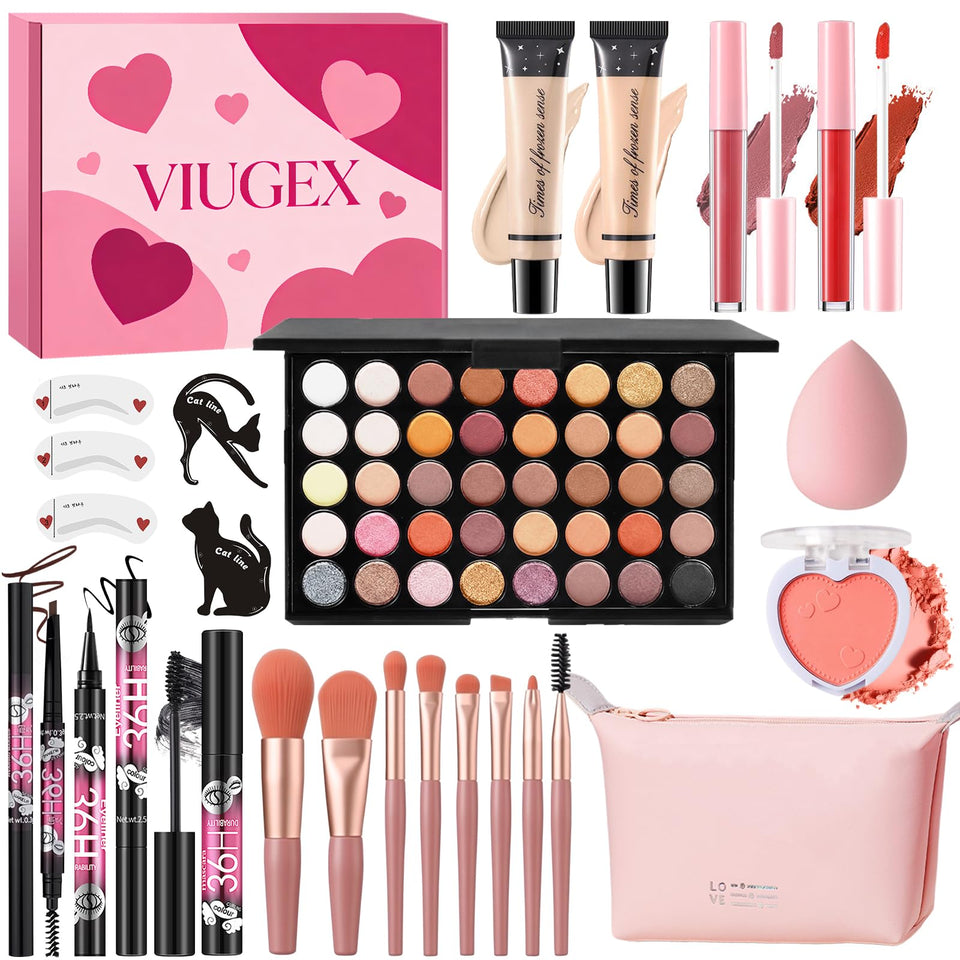 Viugex front packaging showing complete cruelty-free kit and convenience
