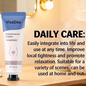 VivaDex application demonstration on clean skin for discreet relief