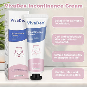VivaDex cream on hand demonstrating smooth application and gentle spreadability