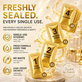 Vivandra close-up of solution texture highlighting gentle, brow-safe formula