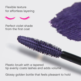 Vivienne Sabó swiped texture demonstrating smooth, clump-free formula
