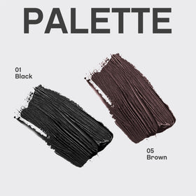 Vivienne Sabó mascara on vanity suggesting everyday use and clean removal
