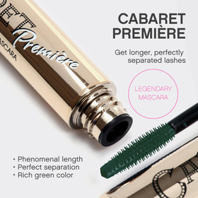 Vivienne Sabó close-up of petite wand delivering precise application and lash separation