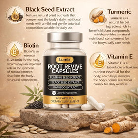 open bottle spilling capsules illustrating Vivikig daily supply for hair health