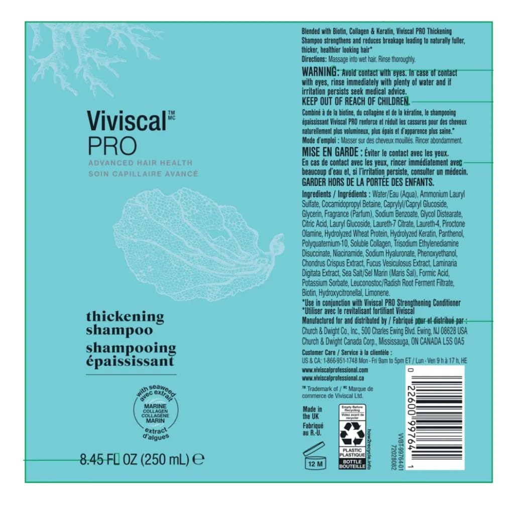 Viviscal close-up of shampoo foam texture highlighting gentle lather that cleanses without weighing hair down