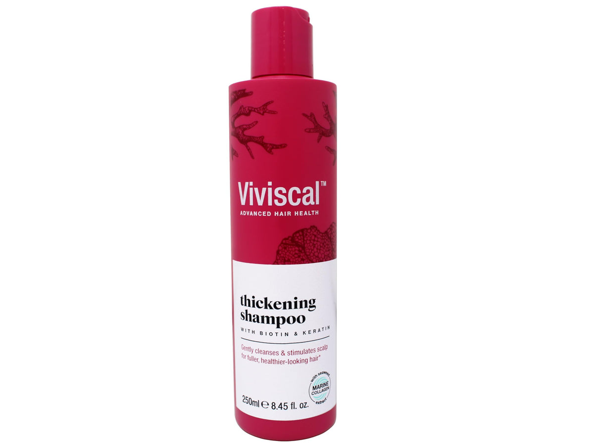 Viviscal conditioner applied to hair ends demonstrating detangling and breakage reduction