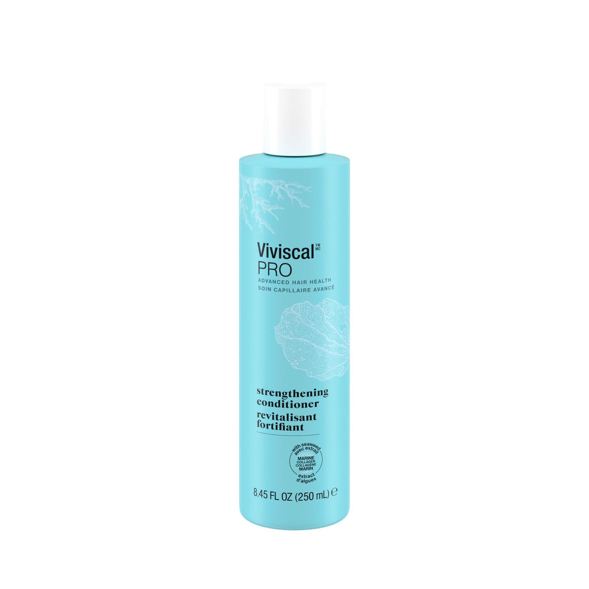 Viviscal conditioner texture swatch highlighting creamy finish for easier detangling