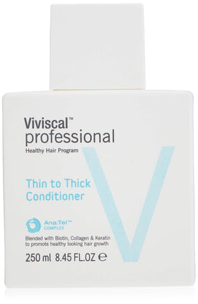 Viviscal bottle front packaging showing label and size for thickening benefit