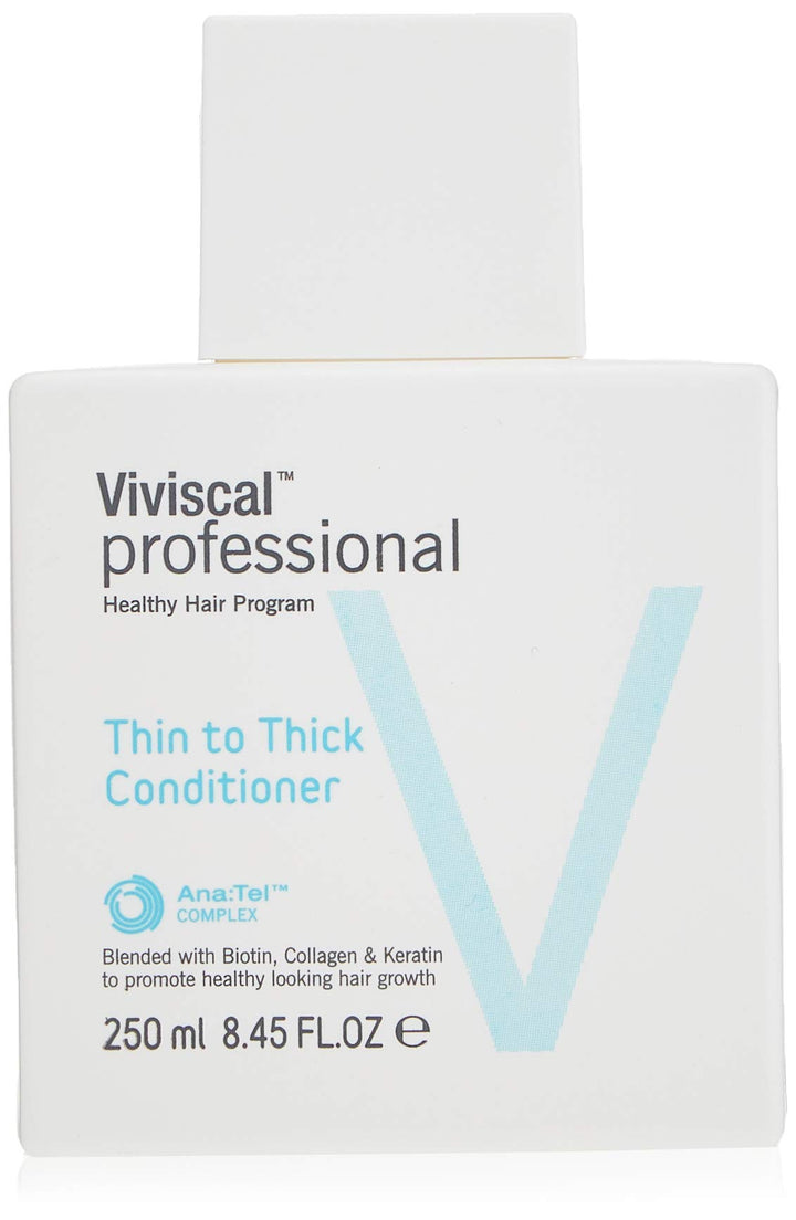 Viviscal bottle front packaging showing label and size for thickening benefit