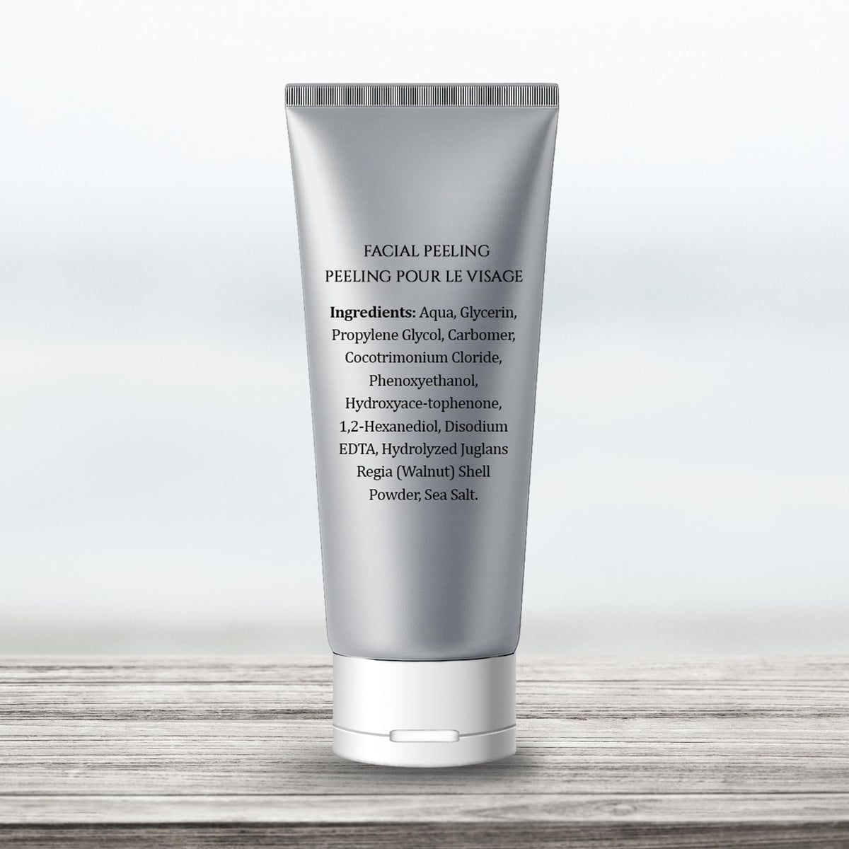 Vivo Per Lei body exfoliation use showing smooth skin benefit