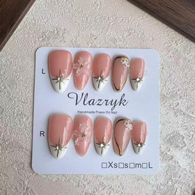 Vlazryk rhinestone cluster focus showing sparkle for event-ready nails