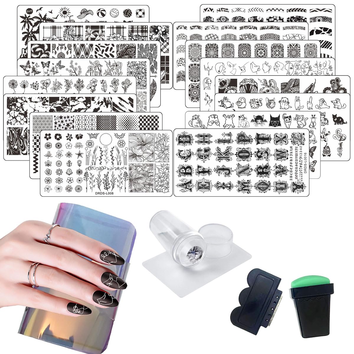VNC front packaging showing plates and tools for complete kit convenience