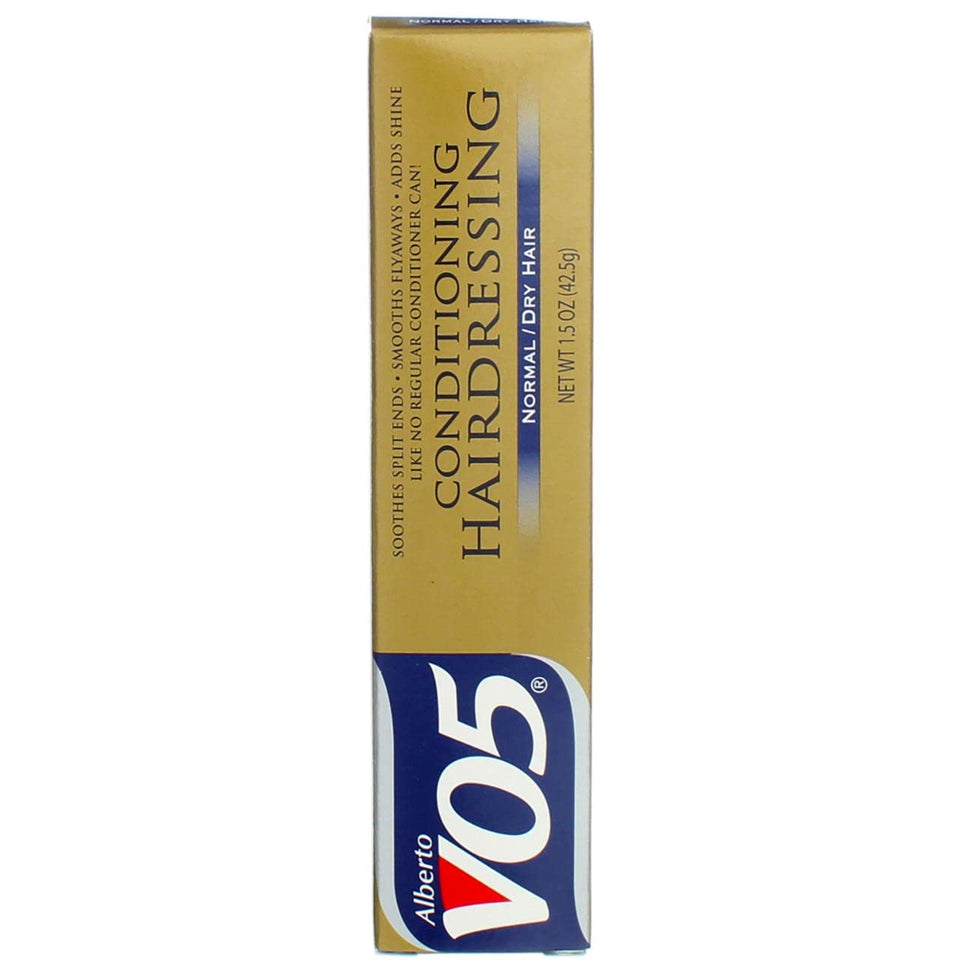 VO5 front packaging three-pack showing tubes and benefits