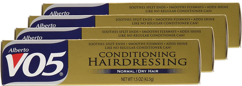 VO5 front packaging showing travel-size bottles and benefits