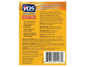 VO5 six-pack display of packets for value and multiple treatments