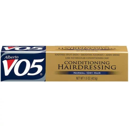 VO5 ingredients display with oils illustrating nourishing formula