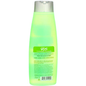 VO5 salon bottles lined up indicating professional quantity and supply