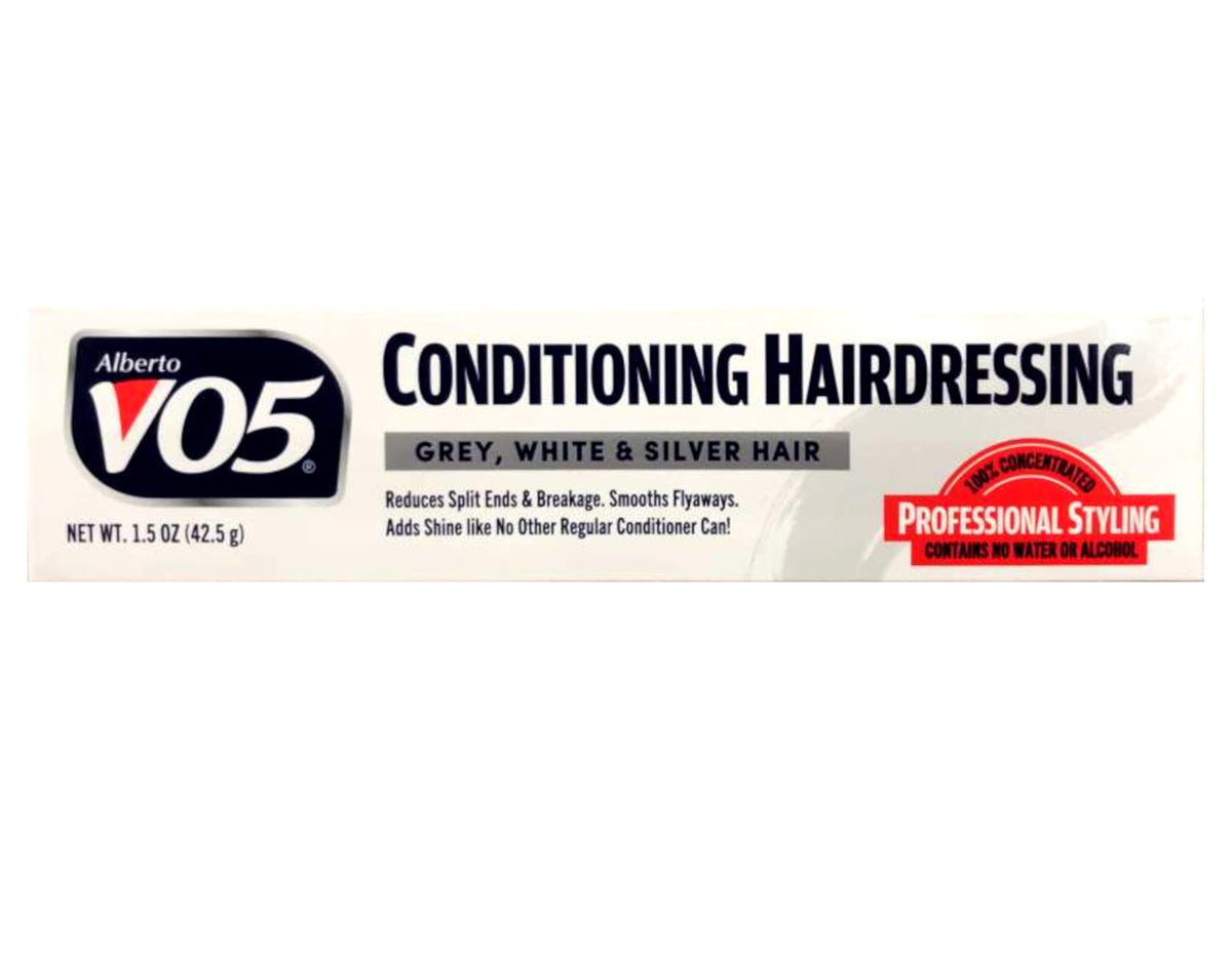 VO5 tube close-up with readable label, easy-to-squeeze applicator benefit